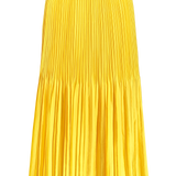 Alice & Olivia Front Image Ken Pleated Midi Skirt (3925354774643)