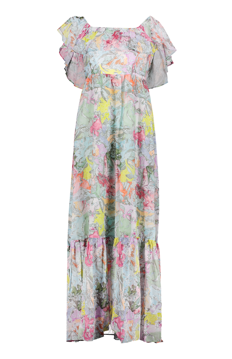 Alice Olivia Women s Temple Off Shoulder Maxi Dress A.K. Rikk s