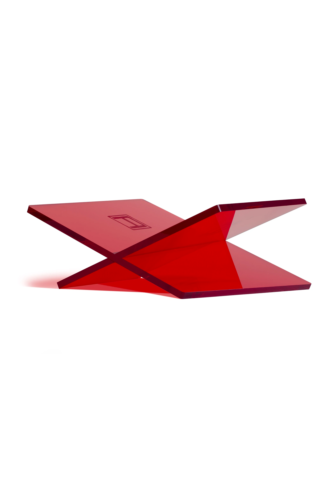 Assouline A Bookstand Red Angled Image (6637675905139)