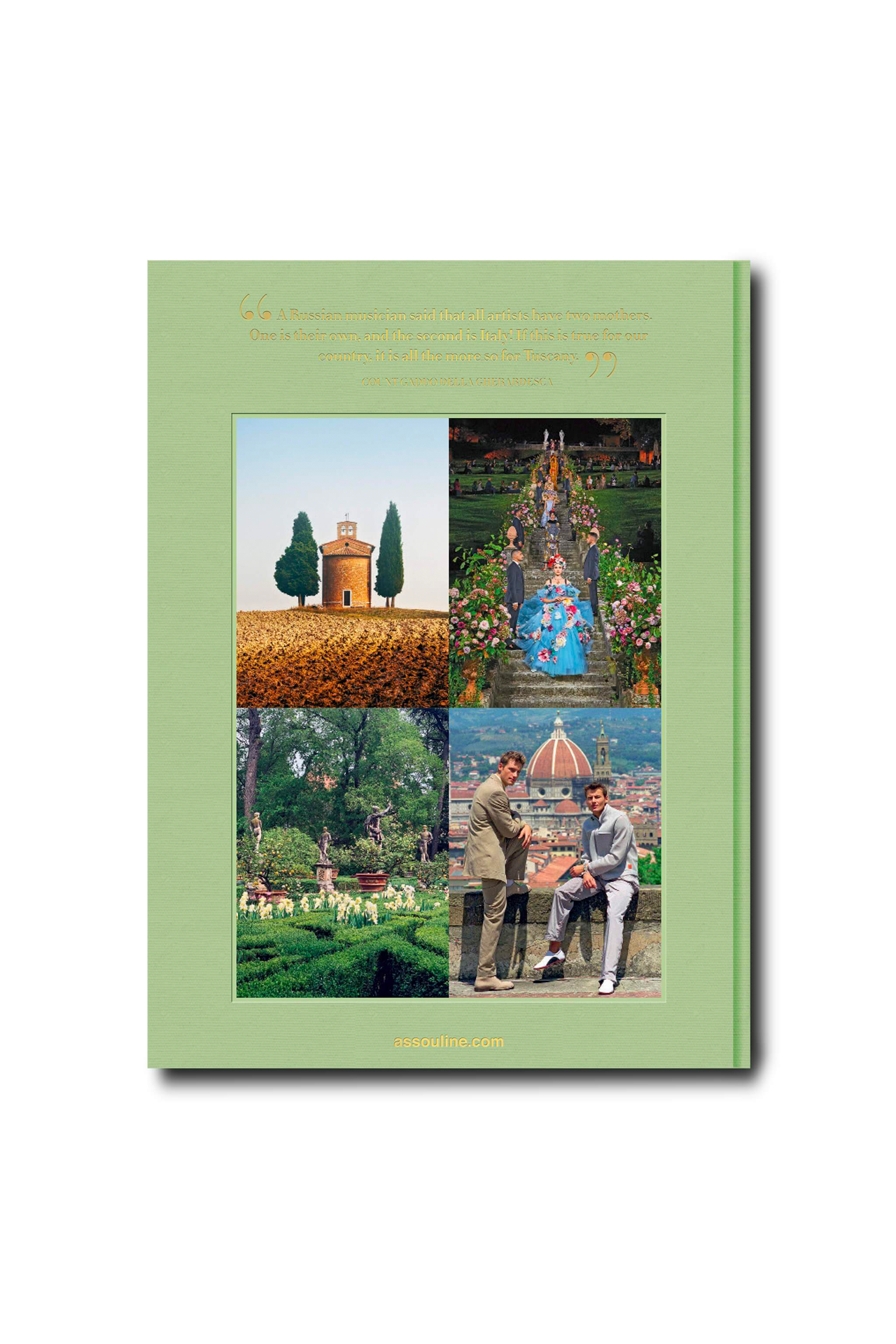 Assouline Tuscany Marvel Book Rear Cover Image (6637672300659)