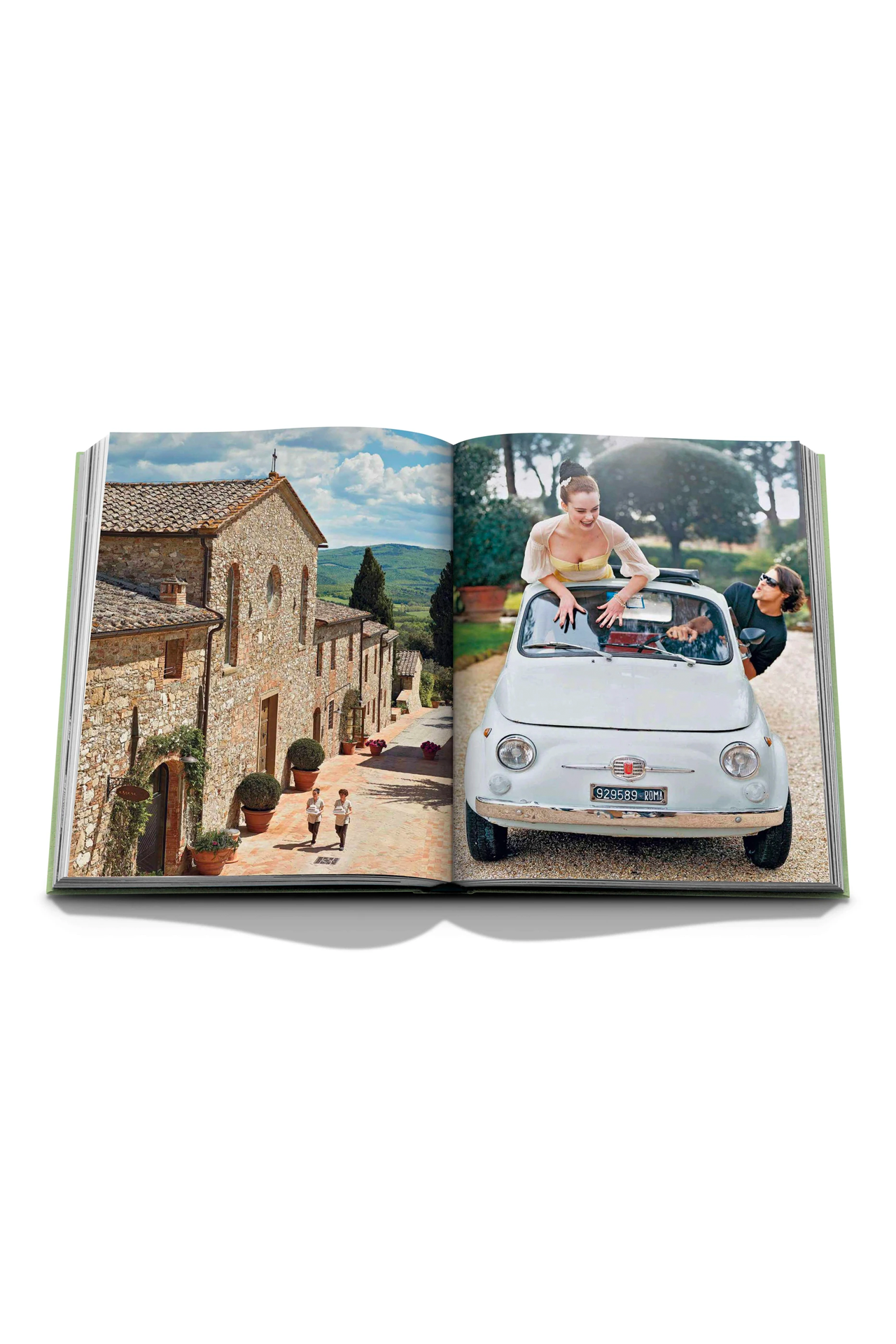 Assouline Tuscany Marvel Book Inside Detail Image 4 (6637672300659)