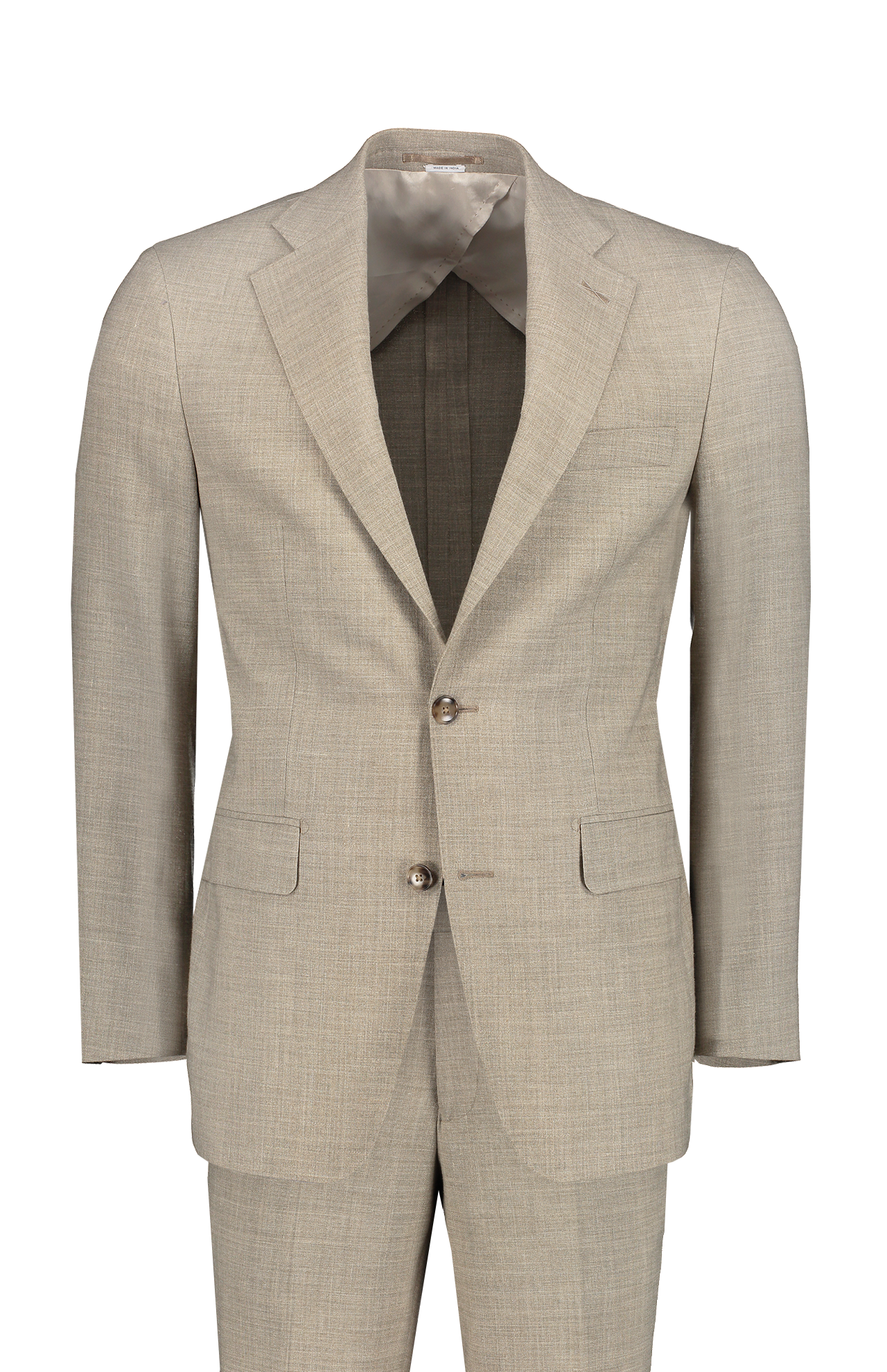 Stretch Wool-Linen Blend Suit (7108307255411)
