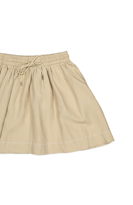 Linen Ballet Skirt (6832780574835)