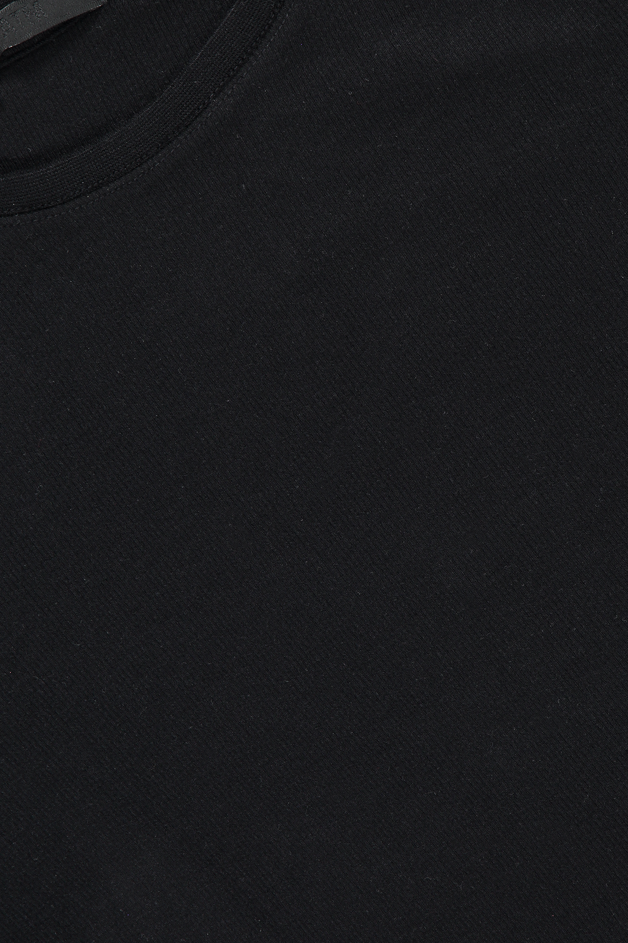 ATM Long Sleeve Bodysuit Black Collar Detail Image (6706403475571)