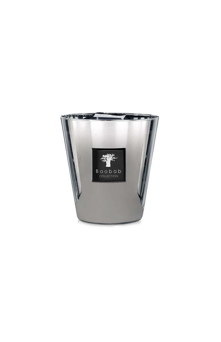 Baobab Candle Les Exclusives Platinum in Silver, Product Image(7063259742323)