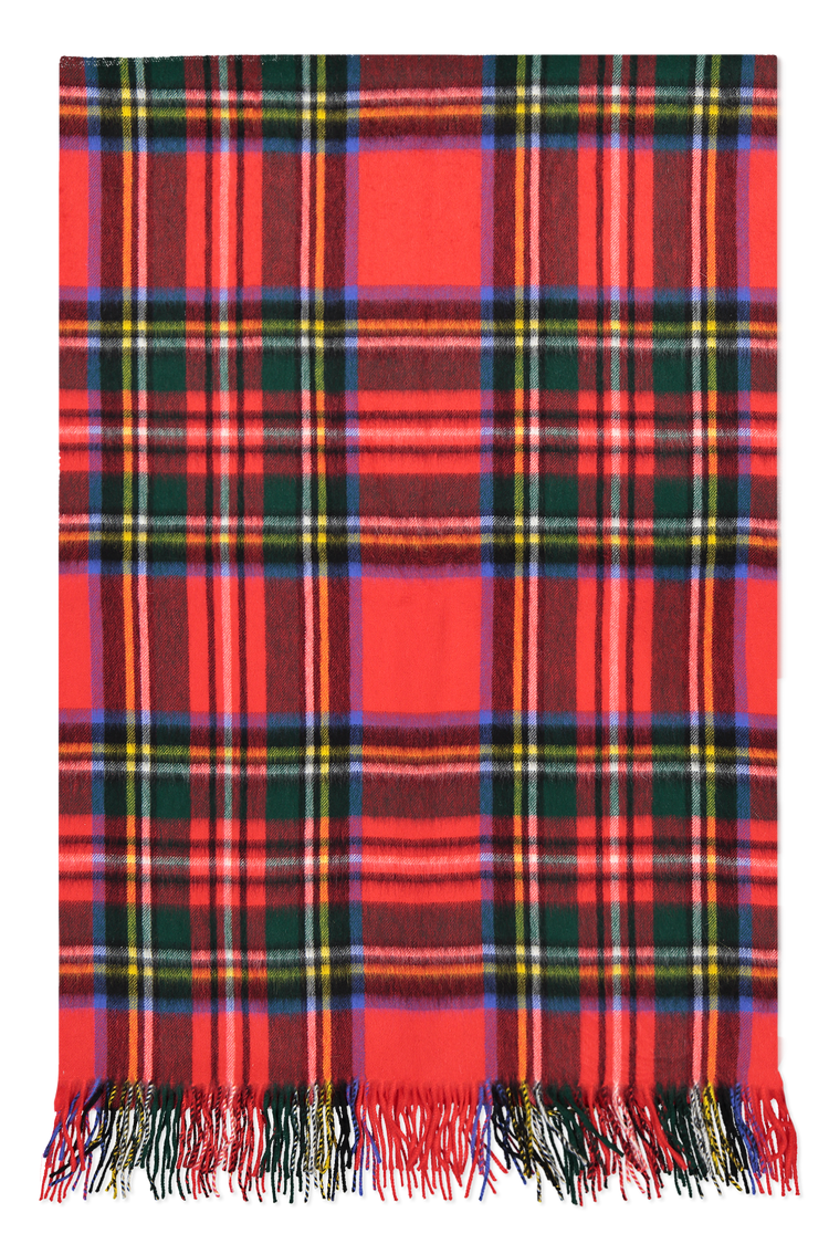 Begg And Co Jura Woven Throw Red Plaid Image (4667005534323)