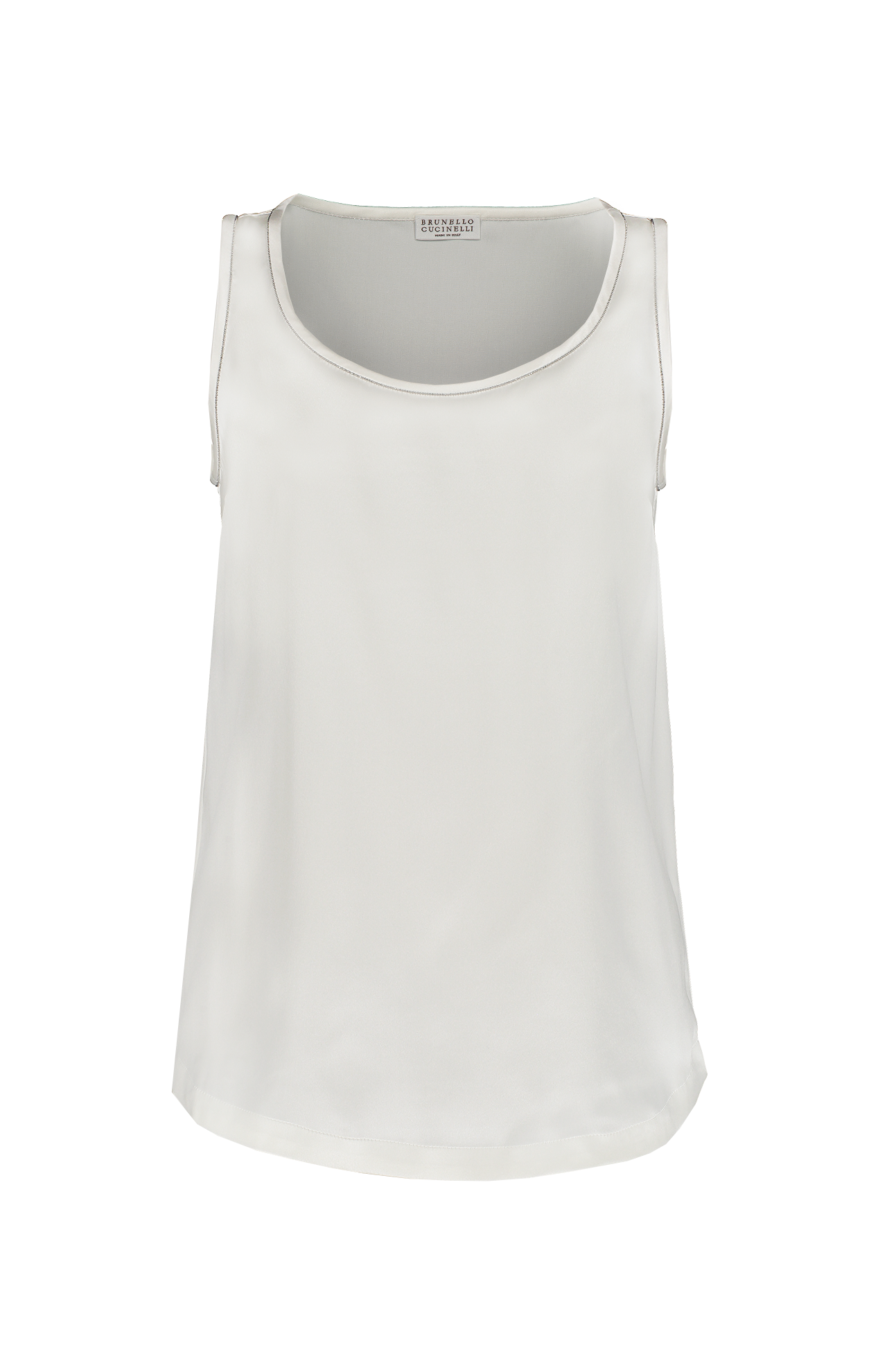 Silk Scoop Neck Tank (7056541614195)