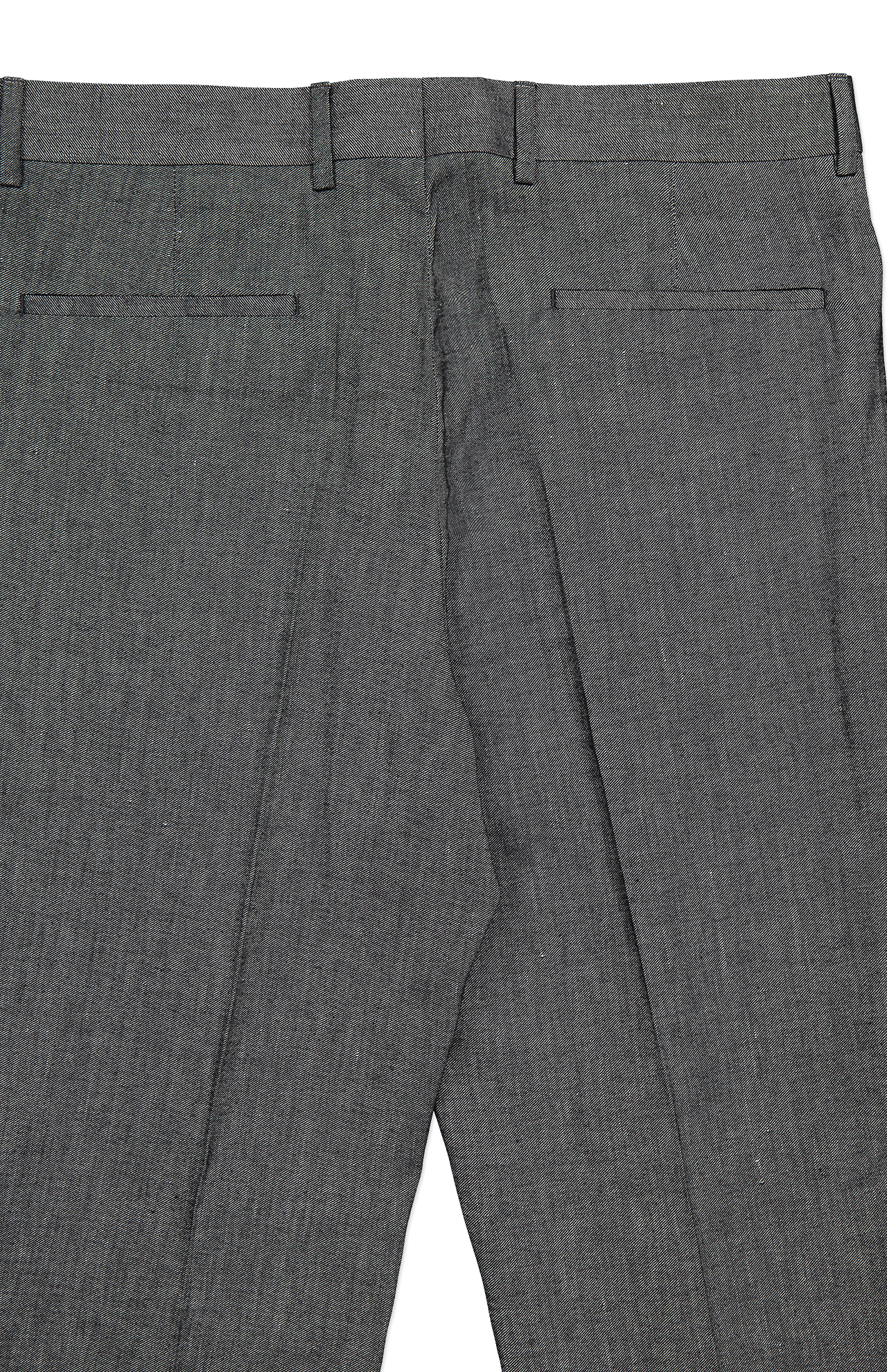 Brunello Cucinelli Single Pleat Pant Back Detail Image (7083631640691)
