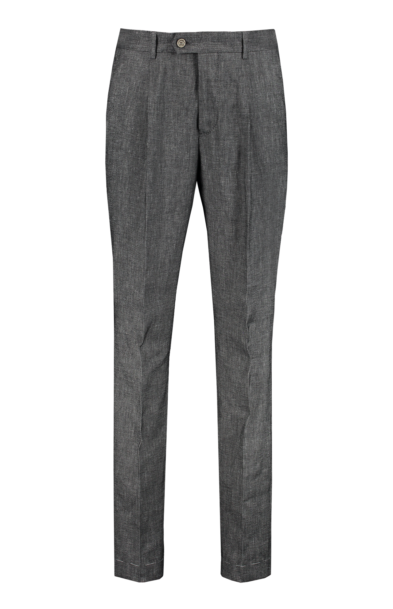 Brunello Cucinelli Single Pleat Pant Front Mannequin Image (7083631640691)