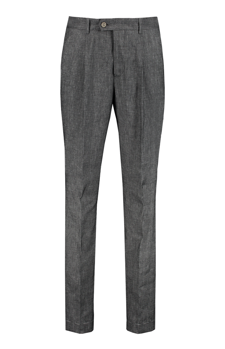 Brunello Cucinelli Single Pleat Pant Front Mannequin Image (7083631640691)