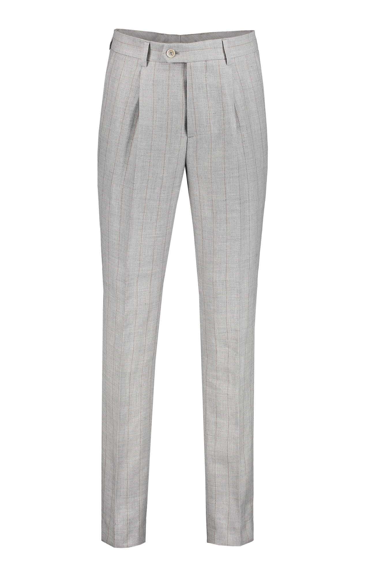 Brunello Cucinelli Single Pleat Pant Front Mannequin Image (7083631607923)