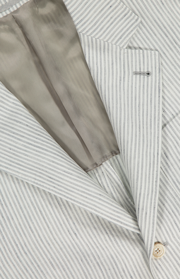 Striped Linen Jacket (7083631149171)