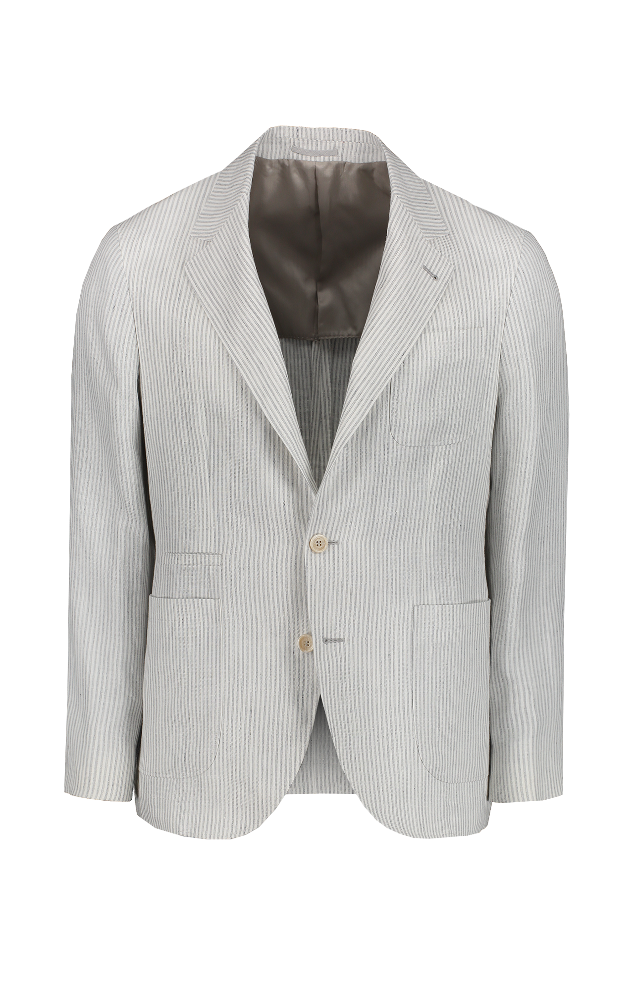 Striped Linen Jacket (7083631149171)