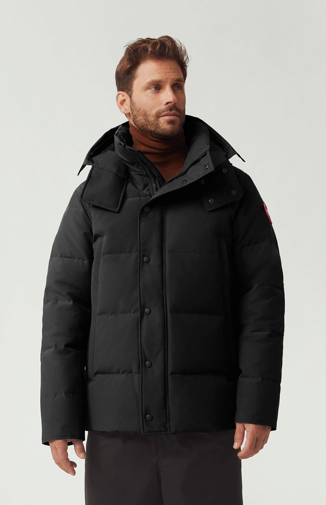 Canada goose carson parka black best sale