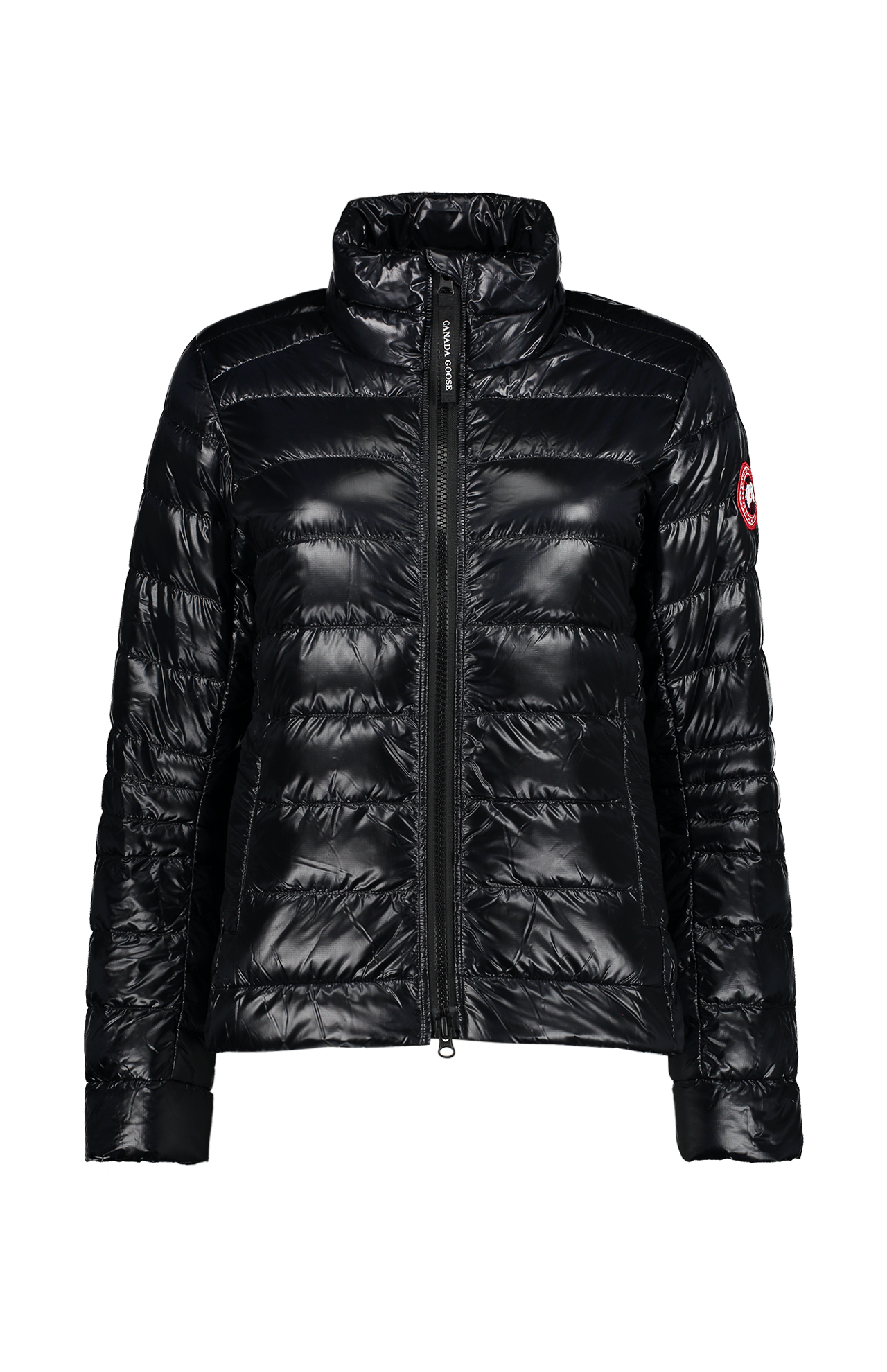 Canada Goose Cypress Jacket in Black - Front Mannequin Image (6955446403187)