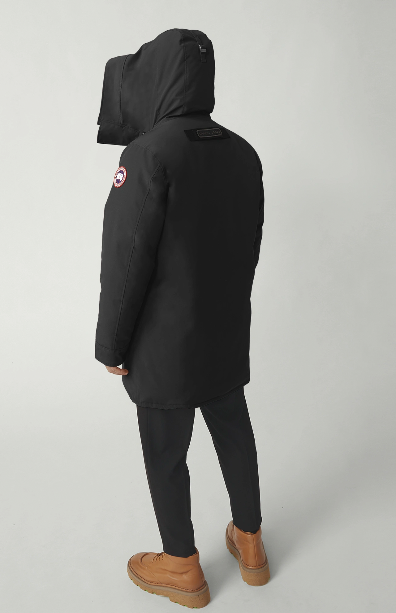 Canada goose parka langford noir best sale