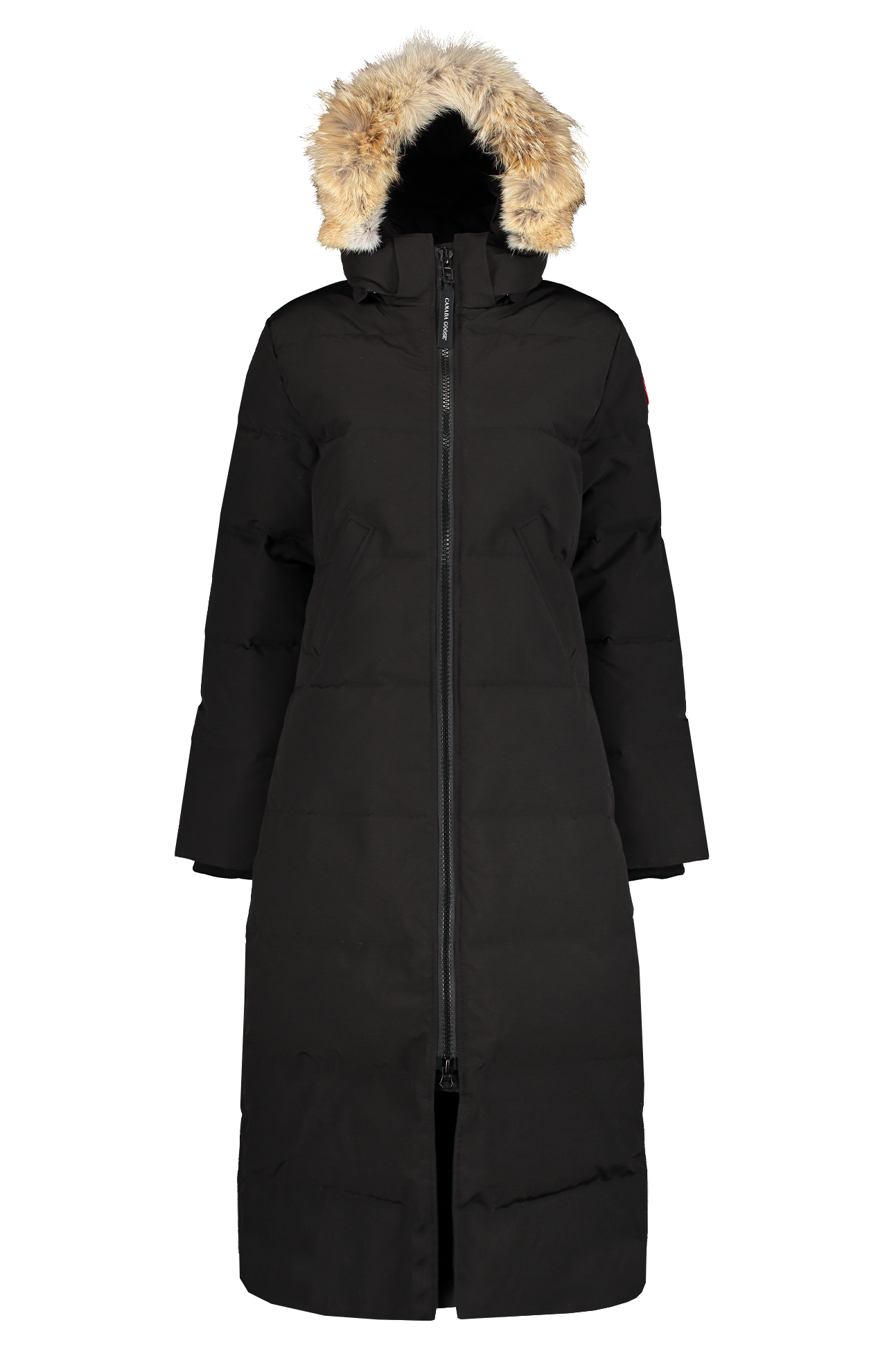 Canada Goose Mystique Parka in Black - Front Mannequin Image (6955446141043)