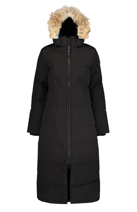 Canada Goose Mystique Parka in Black - Front Mannequin Image (6955446141043)
