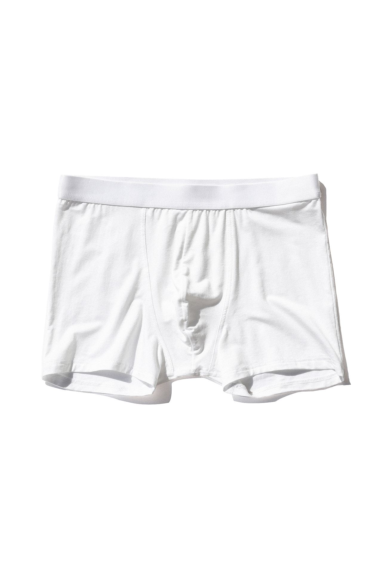 Sunspel Boxer Brief White Front Image (4672740458611)