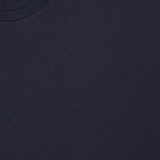 CDLP Crew Neck T-Shirt Navy Collar Detail Image (4672740687987)