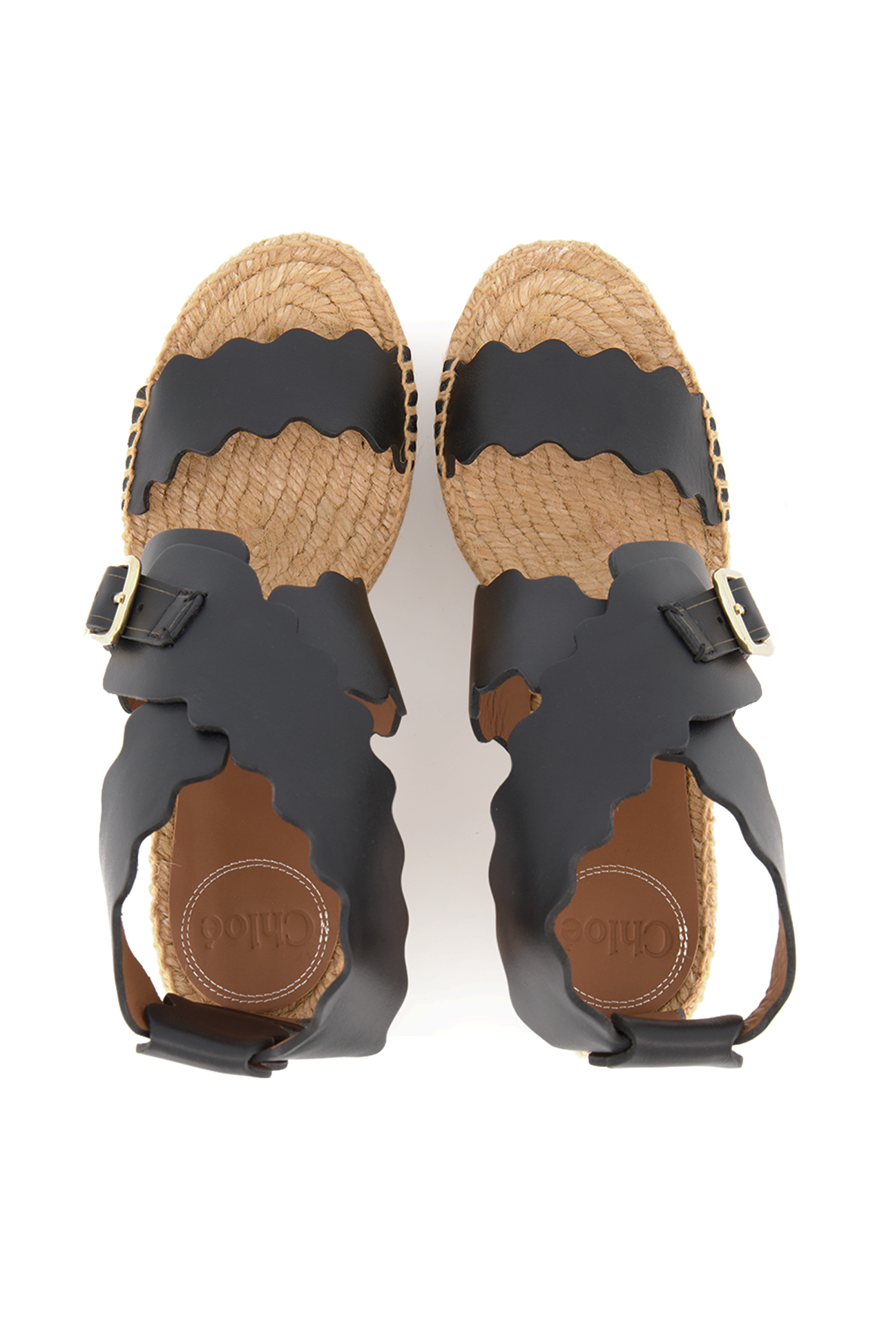 Top Image of Chloe Lauren Espadrille Wedge (3927025811571)