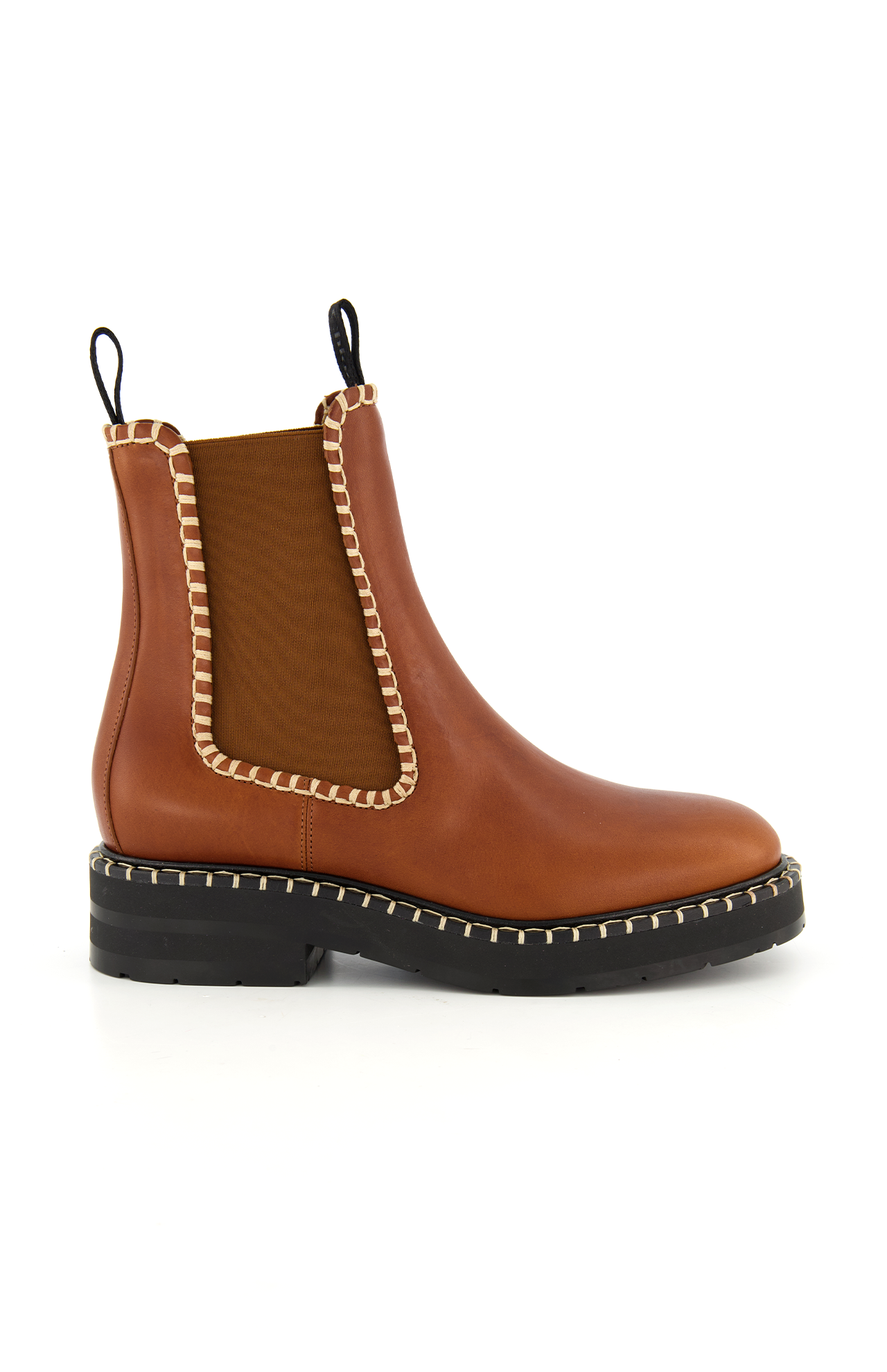 Chloe Noua Boot Ochre Delight Right Side Profile Image (6933115437171)