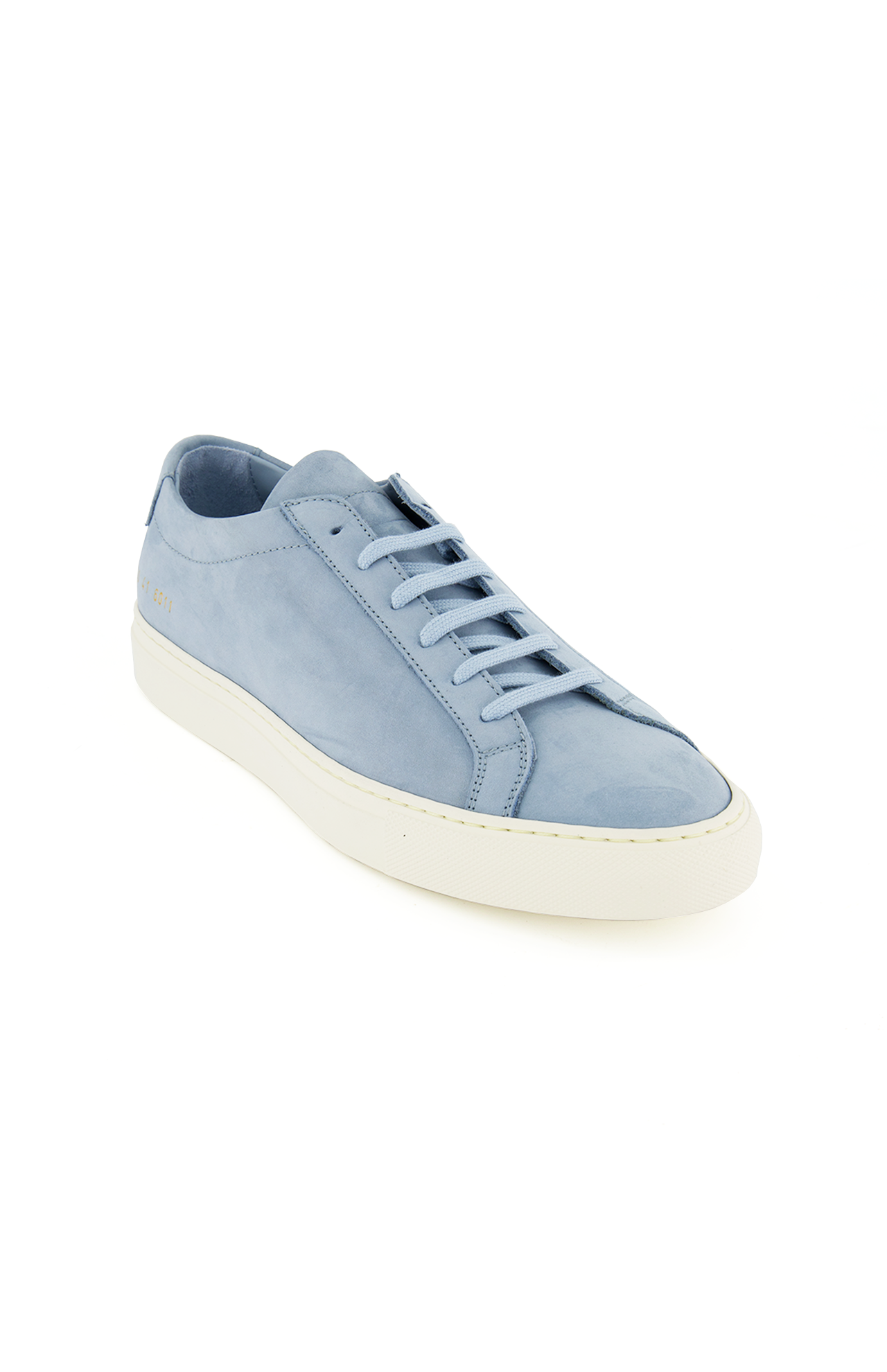 Common Projects Original Achilles Low Nubuck Powder Blue Spring Summer 2023 2366-6011 Angle (7061571207283)