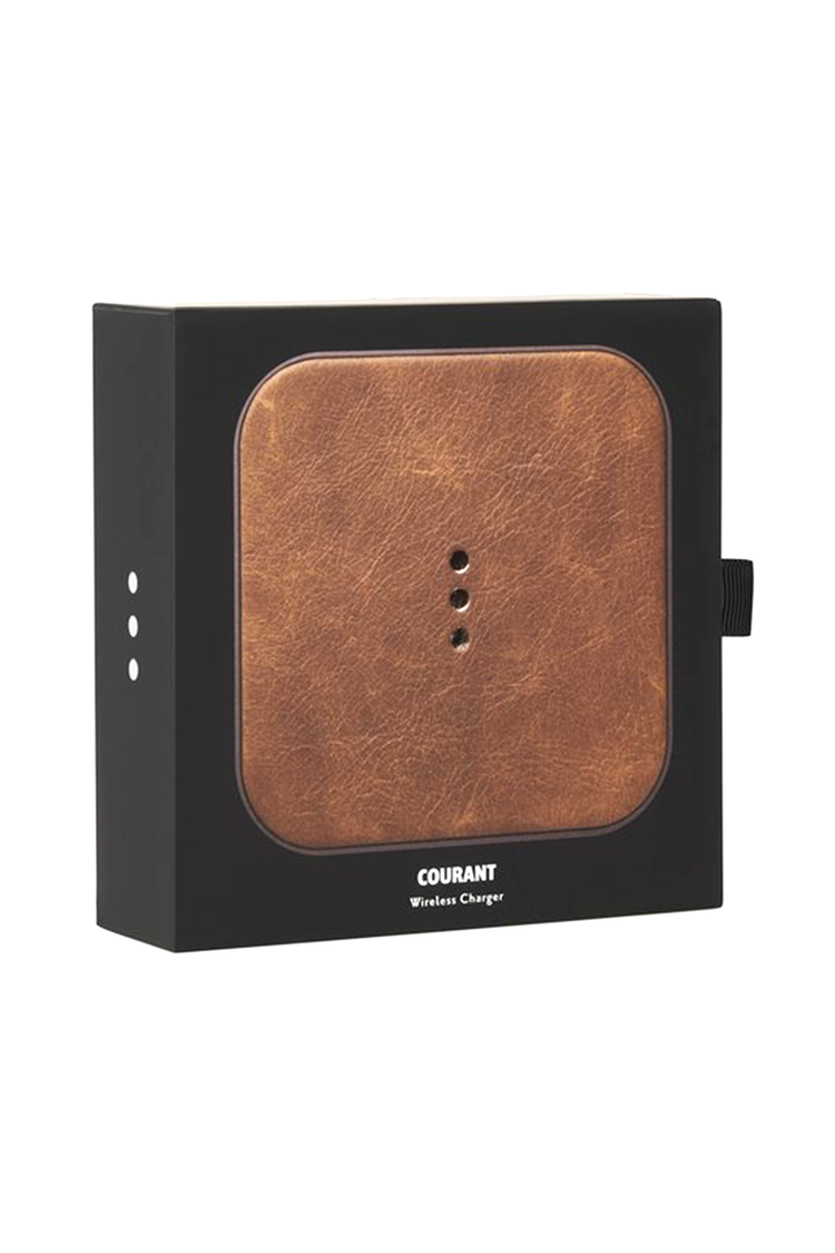 Courant CATCH:1 Wireless Charging Output Brown Packaging Image (6604412813427)