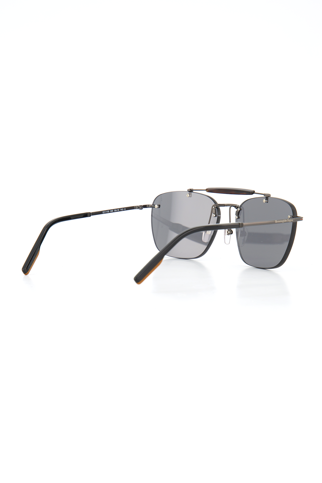 Semi-Shiny Gunmetal Sunglasses (6599931166835)