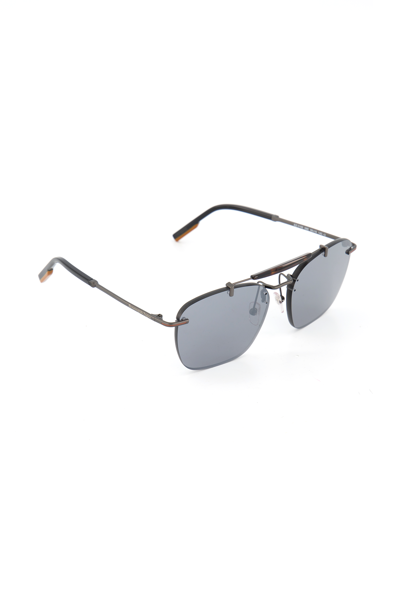 Semi-Shiny Gunmetal Sunglasses (6599931166835)