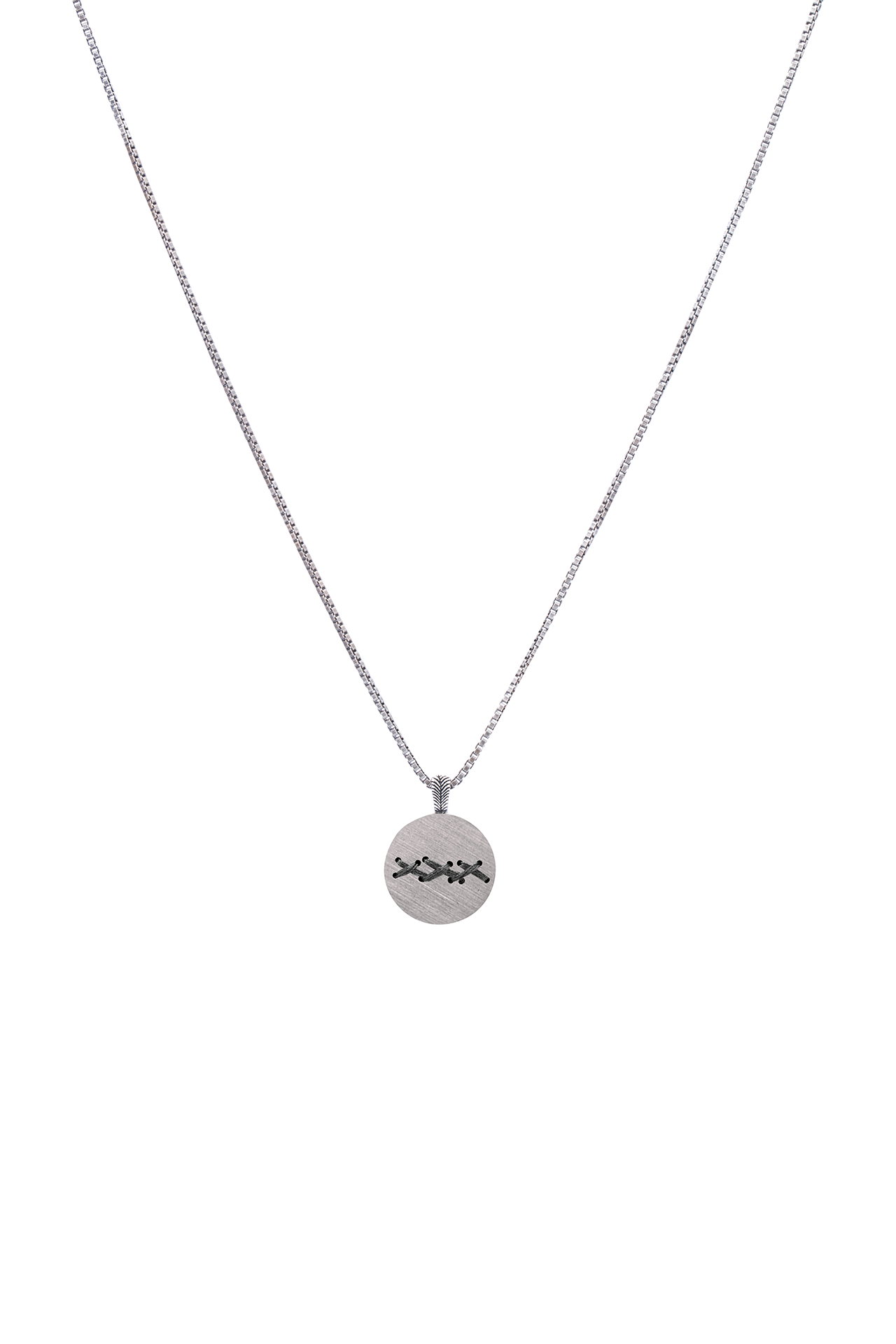Xxx Logo Box Chain Necklace (4664707219571)