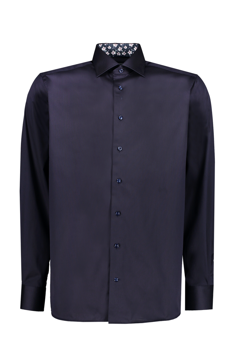Eton Contemporary Signature Twill Navy Front Mannequin Image (7049002319987)