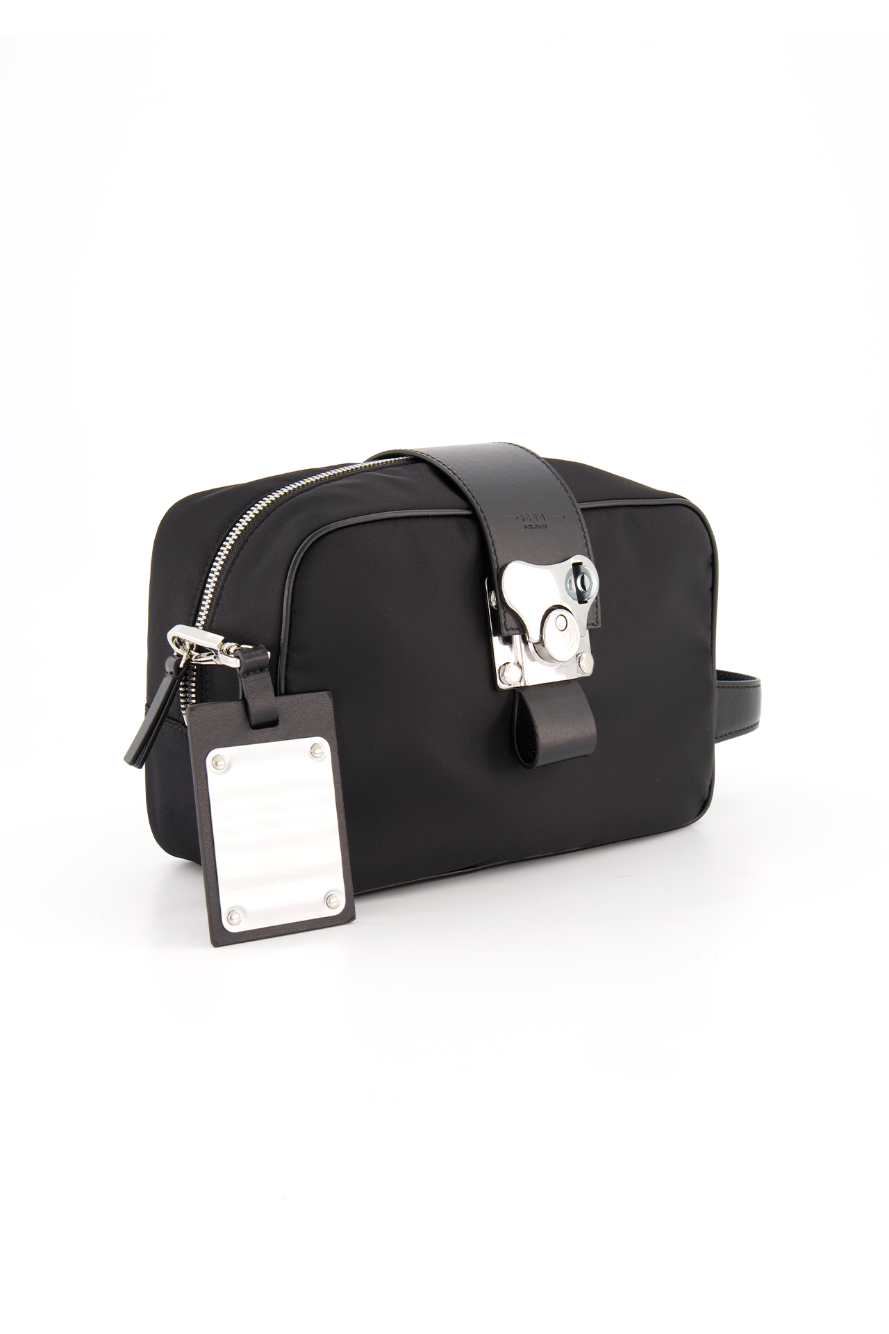 Nylon Leather Wash Case (6627125067891)