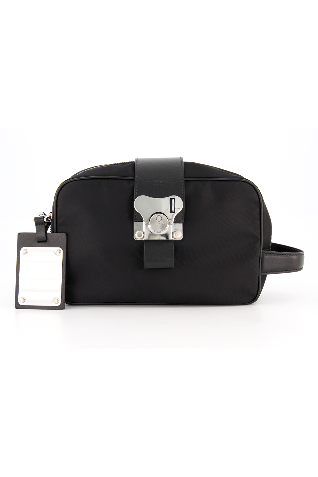 Nylon Leather Wash Case (6627125067891)