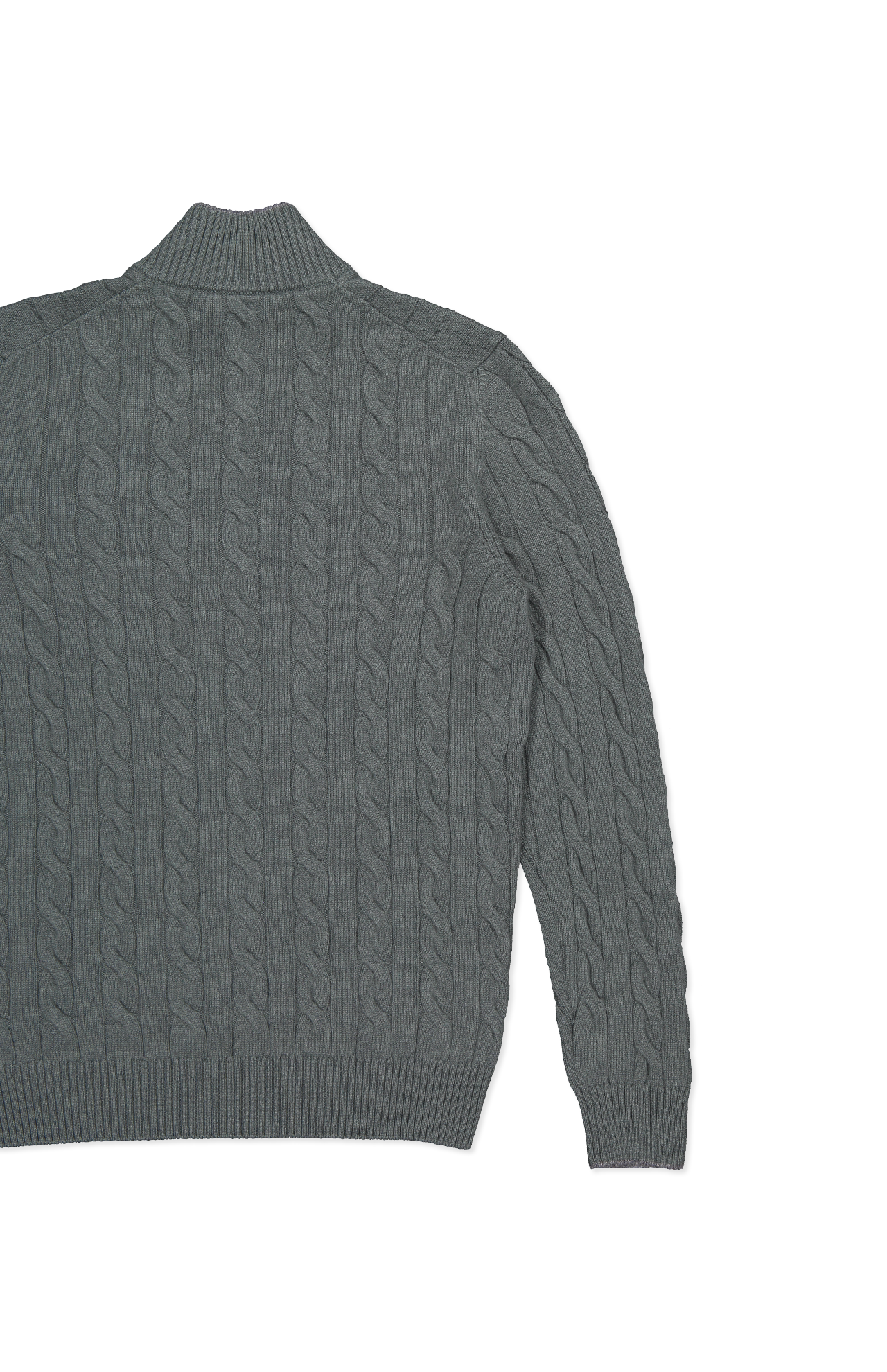 4-Button Cable Knit Sweater (6897523785843)