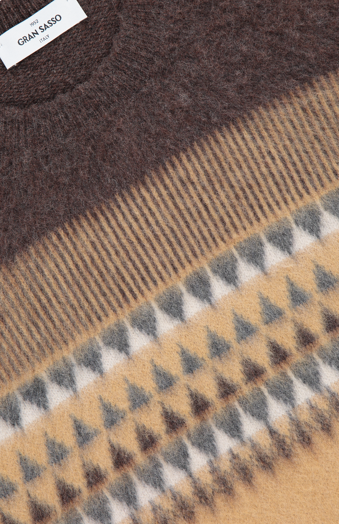 Lambswool Fair Isle Crewneck Sweater (6897541021811)