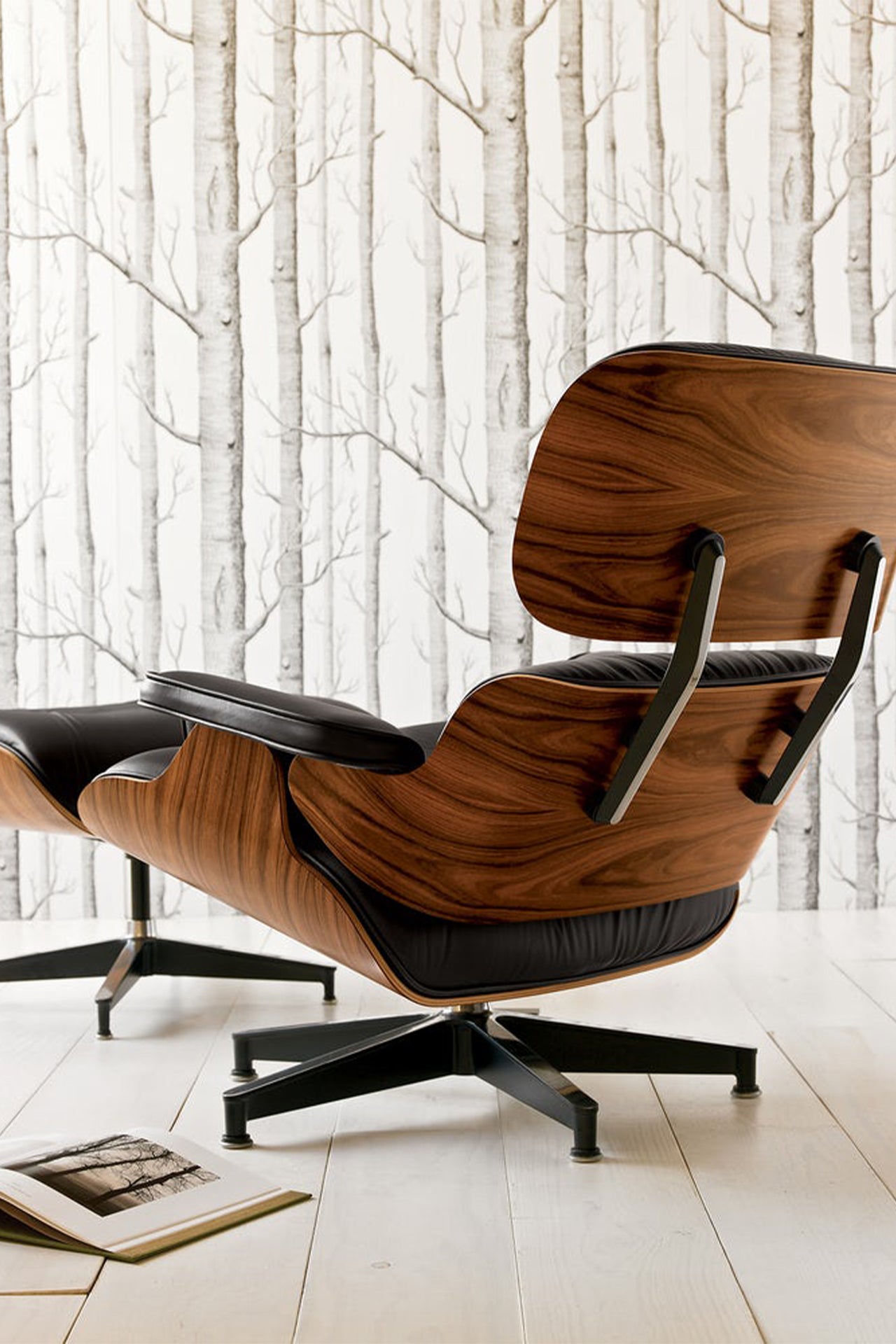 Eames Lounge Chair Tall and Ottoman (4657324261491)