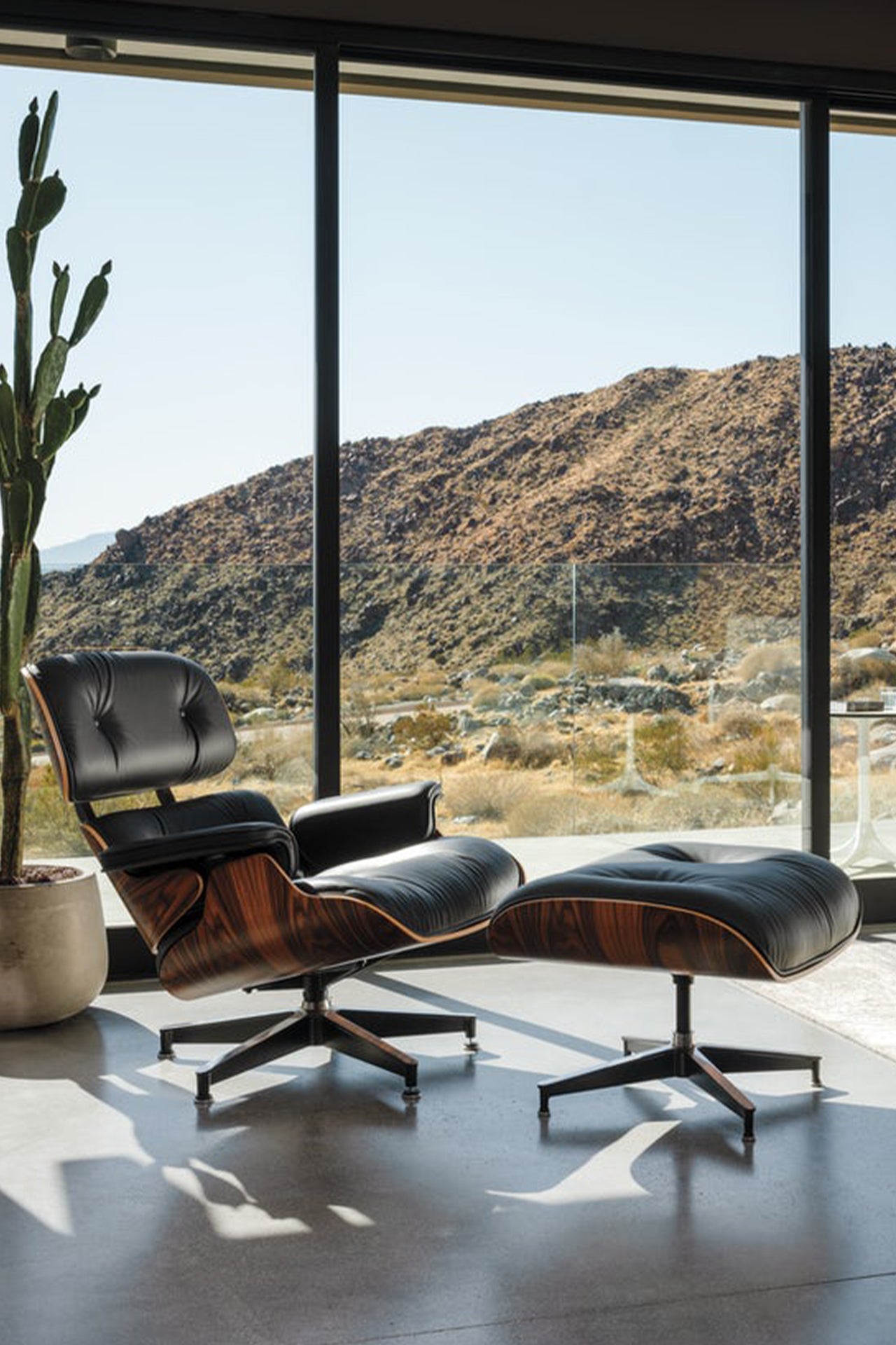 Eames Lounge Chair Tall and Ottoman (4657324261491)