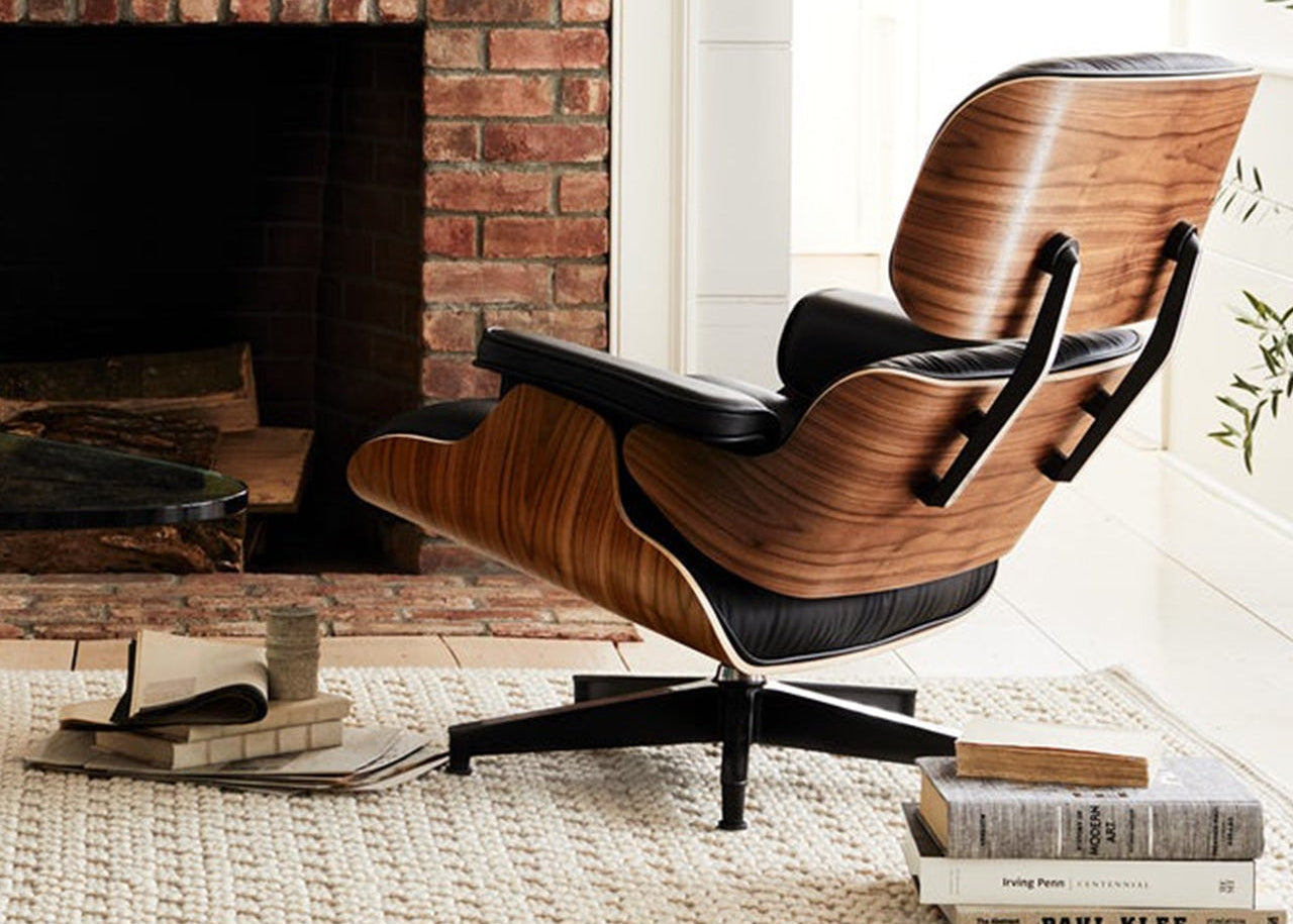 Eames Lounge Chair and Ottoman (4582723682419)