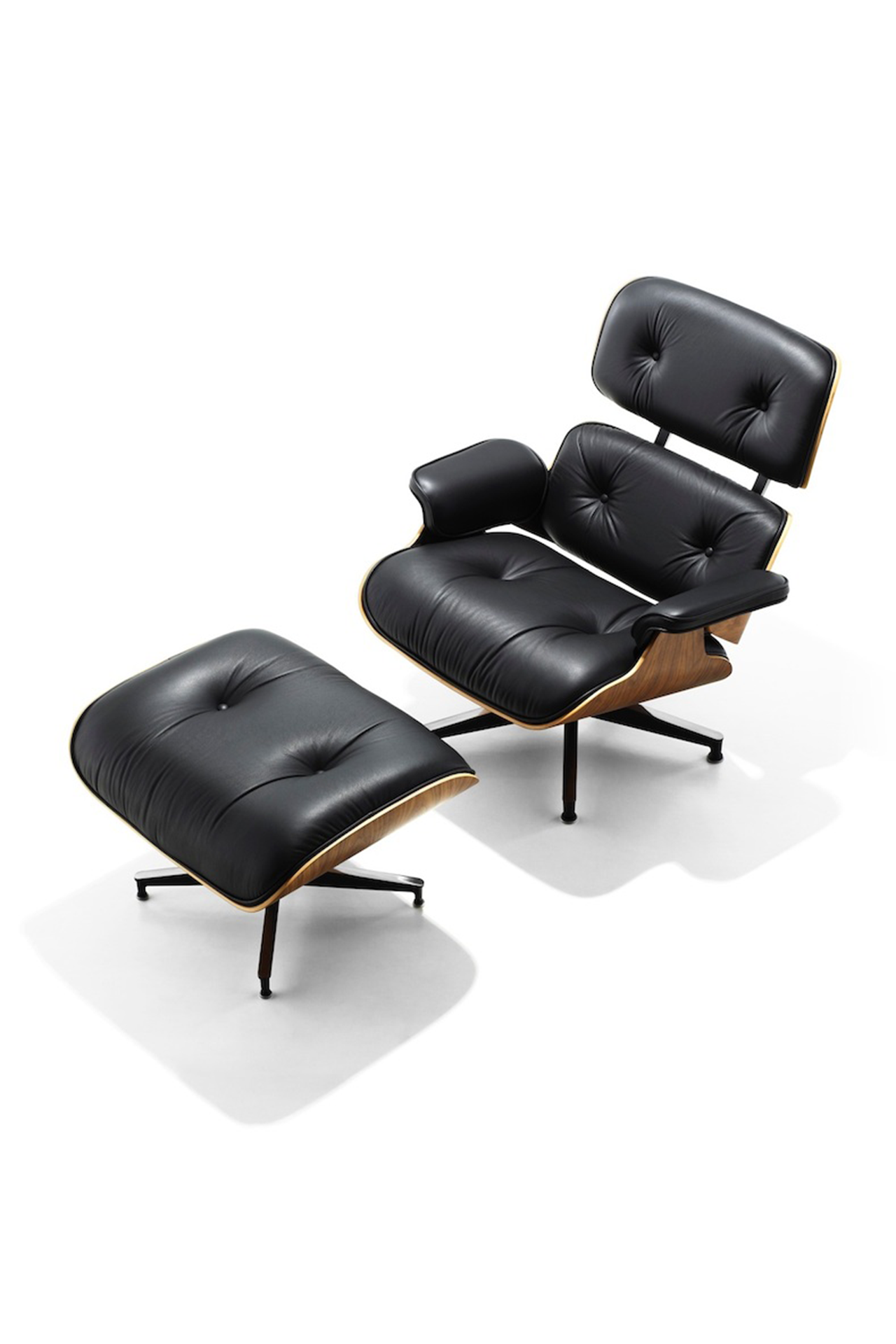 Eames Lounge Chair Tall and Ottoman (4657324261491)
