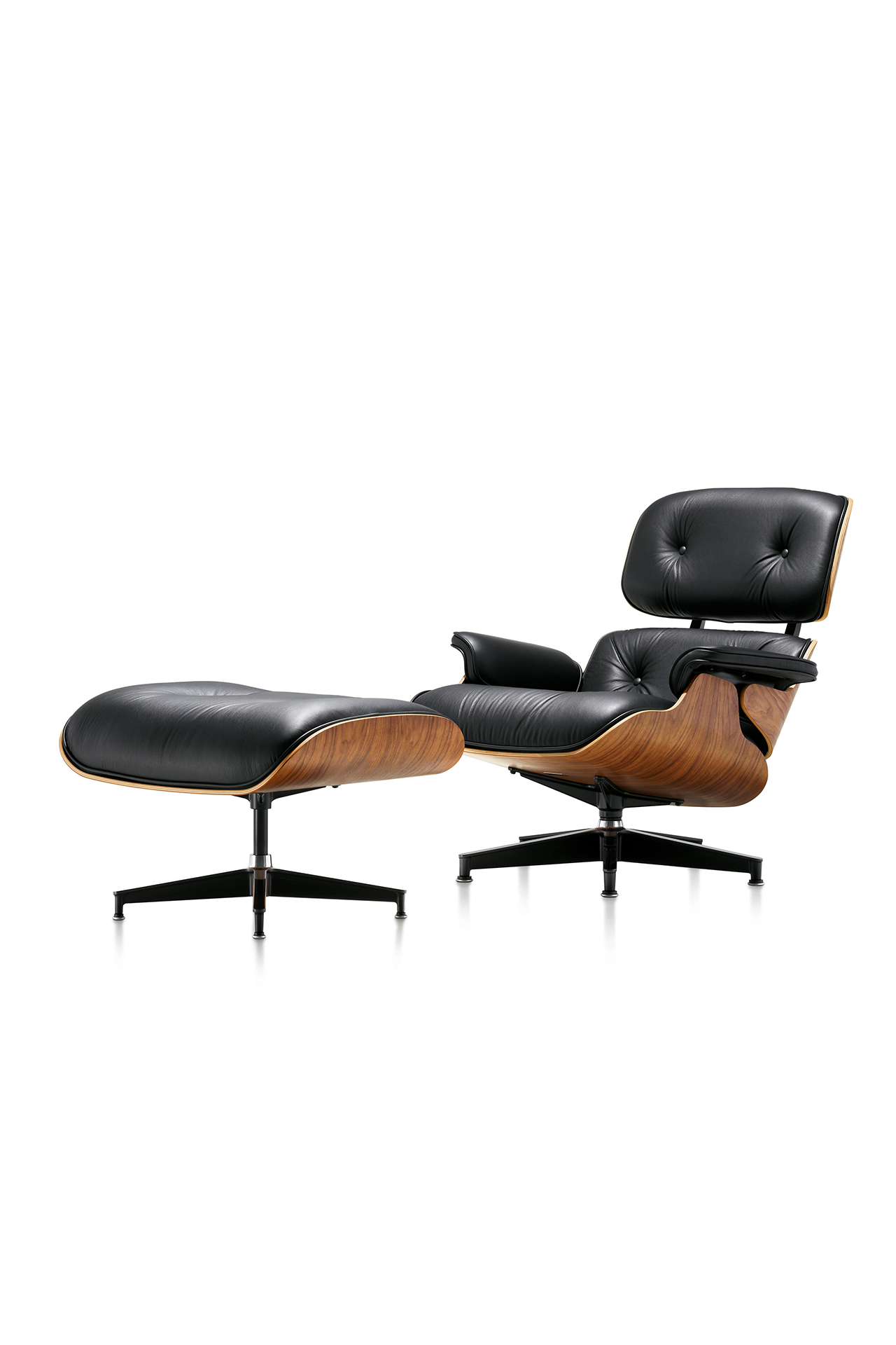 Eames Lounge Chair Tall and Ottoman (4657324261491)