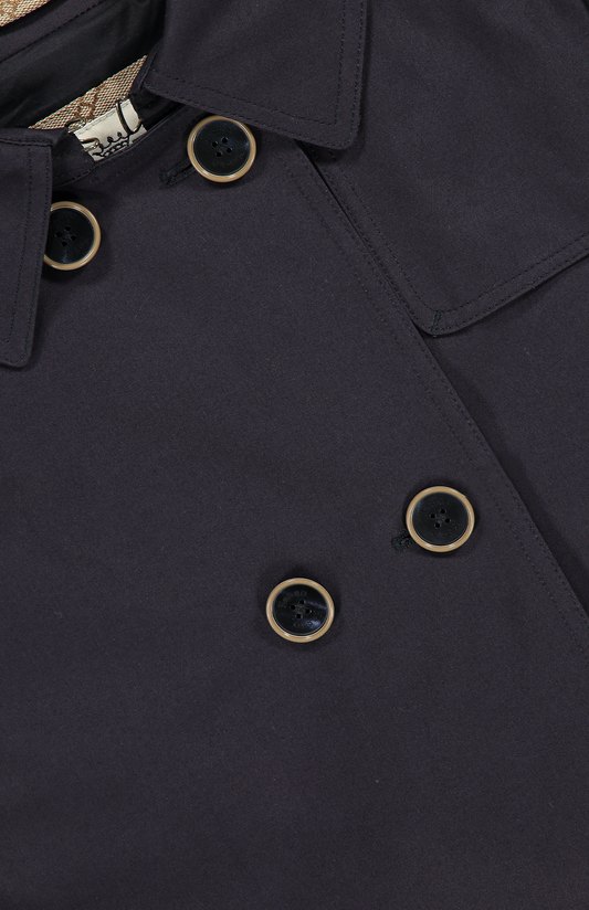 Cotton A-line Short Trench (7051843633267)