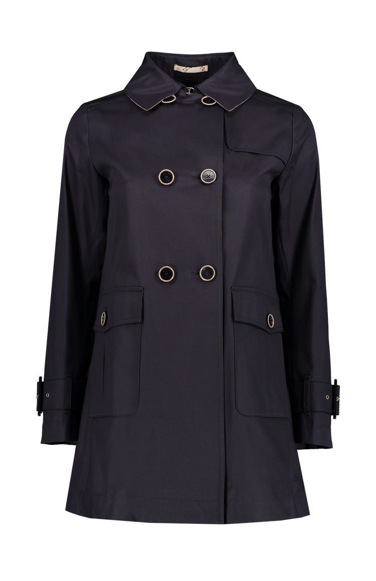 Cotton A-line Short Trench (7051843633267)
