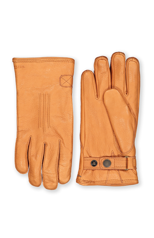 Deerskin Lambsfur Lined Glove (6981067341939)