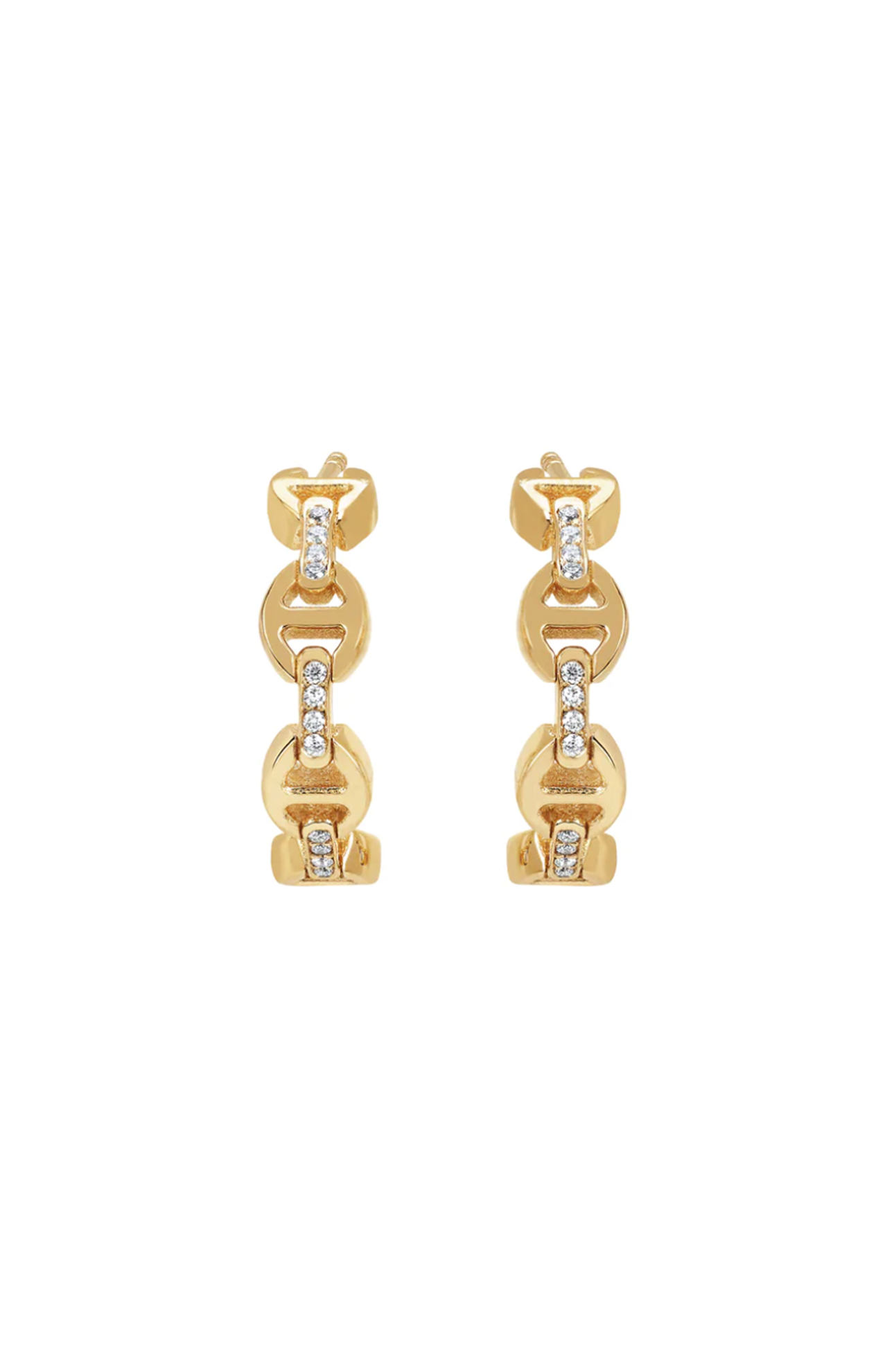 ■HOORSENBUHS■ダイヤモンド■MICRO CRESCENT■ピアス Hoorsenbuhs Women's Micro Crescent Diamond Earrings | A.K.