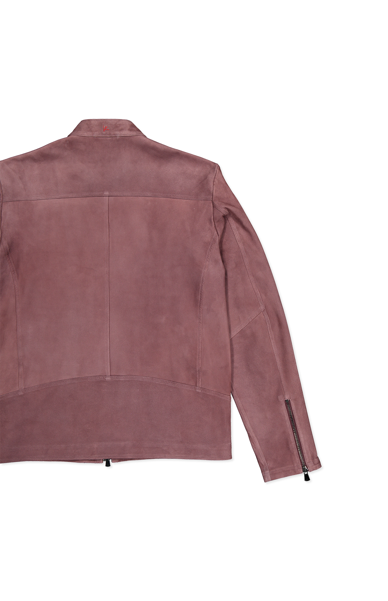 Isaia Moto Jacket LU0135PLW61-700 Detail Image (7017239216243)
