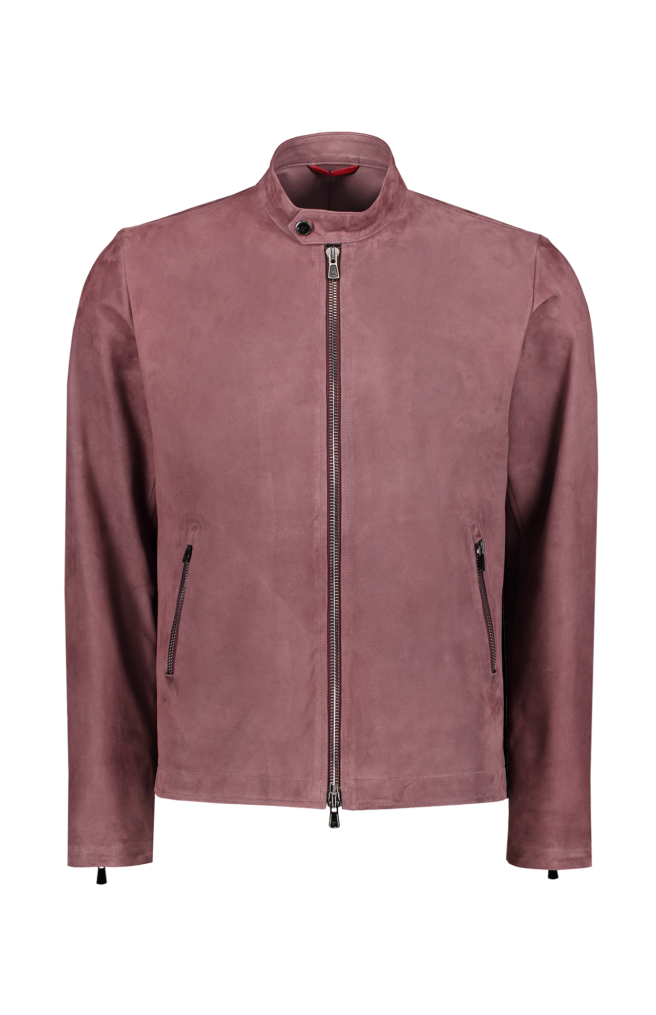 Isaia Moto Jacket LU0135PLW61-700 Front Mannequin Image(7017239216243)