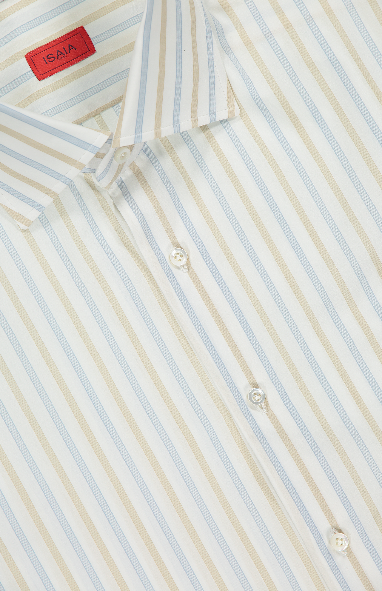Isaia Striped Dress Shirt IF10SC-C782601 Detail Image (7018825449587)