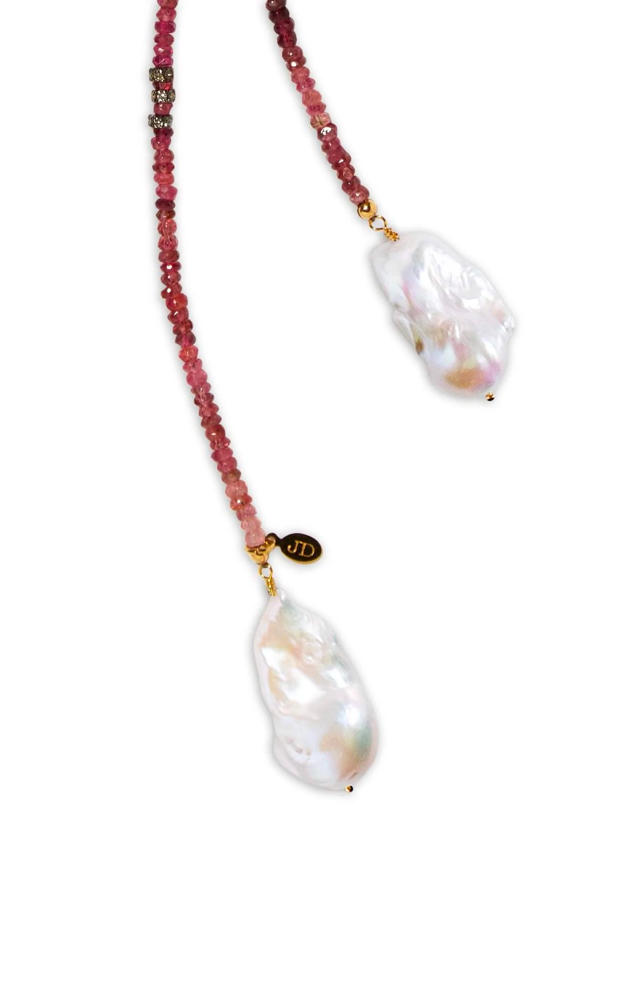 Tourmaline Classic Gemstone Lariat Diamond Accent (6621607919731)