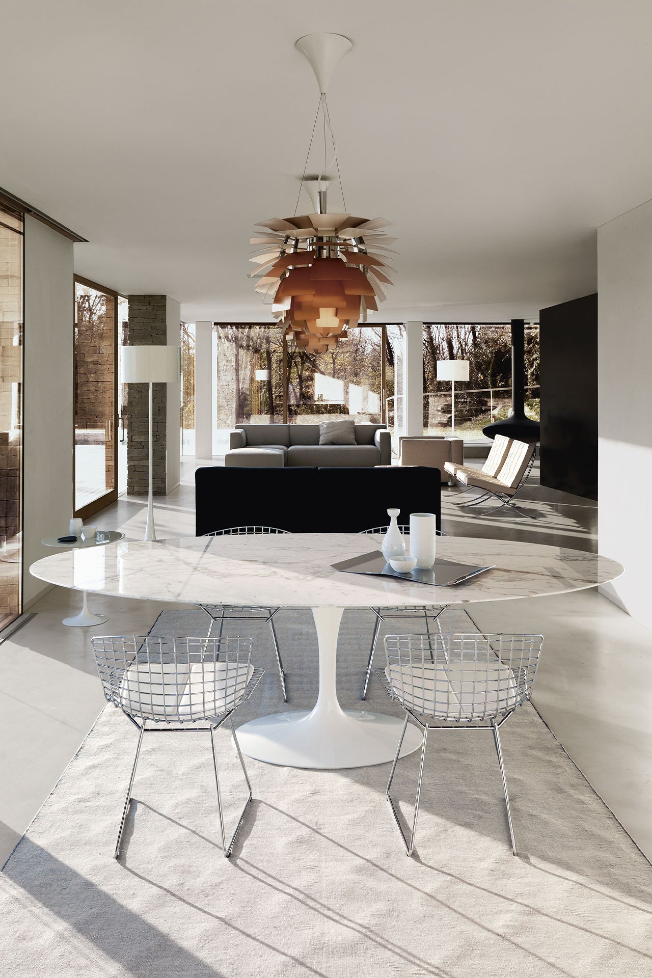 Saarinen Dining Table Oval 78 at Design Within Reach